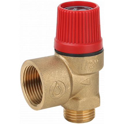 Клапан предохранительный ВР-НР Gappo G1457.2 1/2"x3/4"x2.5 бара - gappo-rus.ru