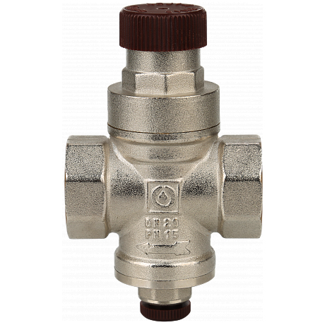 Редуктор давления поршневой с выходом для манометра Gappo G1401.04 1/2" - gappo-rus.ru