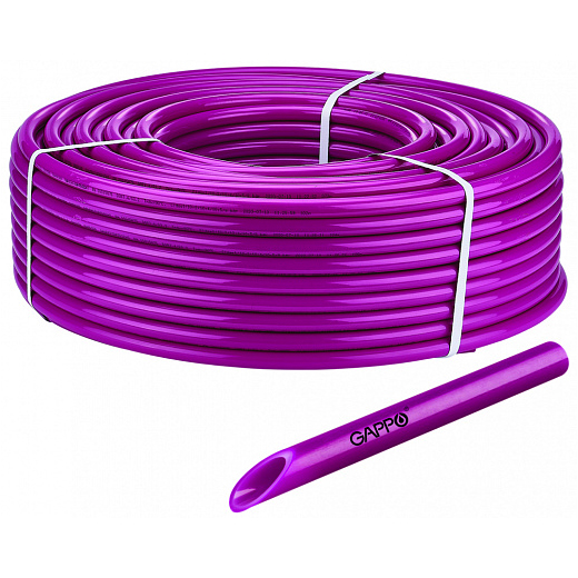 Труба PE-RT/EVOH с кислородным барьером для систем радиаторного и напольного отопления Gappo G1382 20x2,8 120 метров - gappo-rus.ru