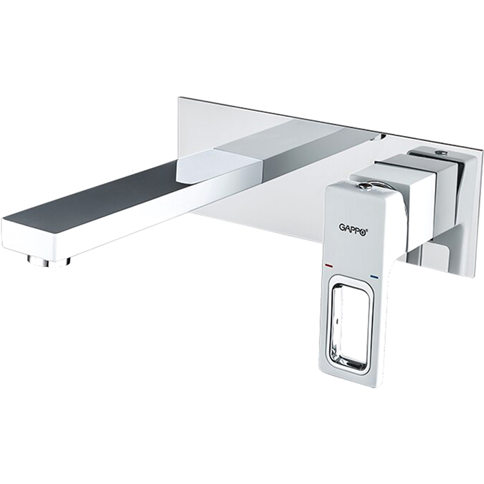Настенный смеситель для раковины Gappo G1017-12 - gappo-rus.ru