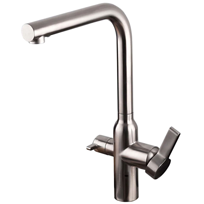 Смеситель для кухни со встроенным фильтром (краном) под питьевую воду Gappo G4399-4 - gappo-rus.ru