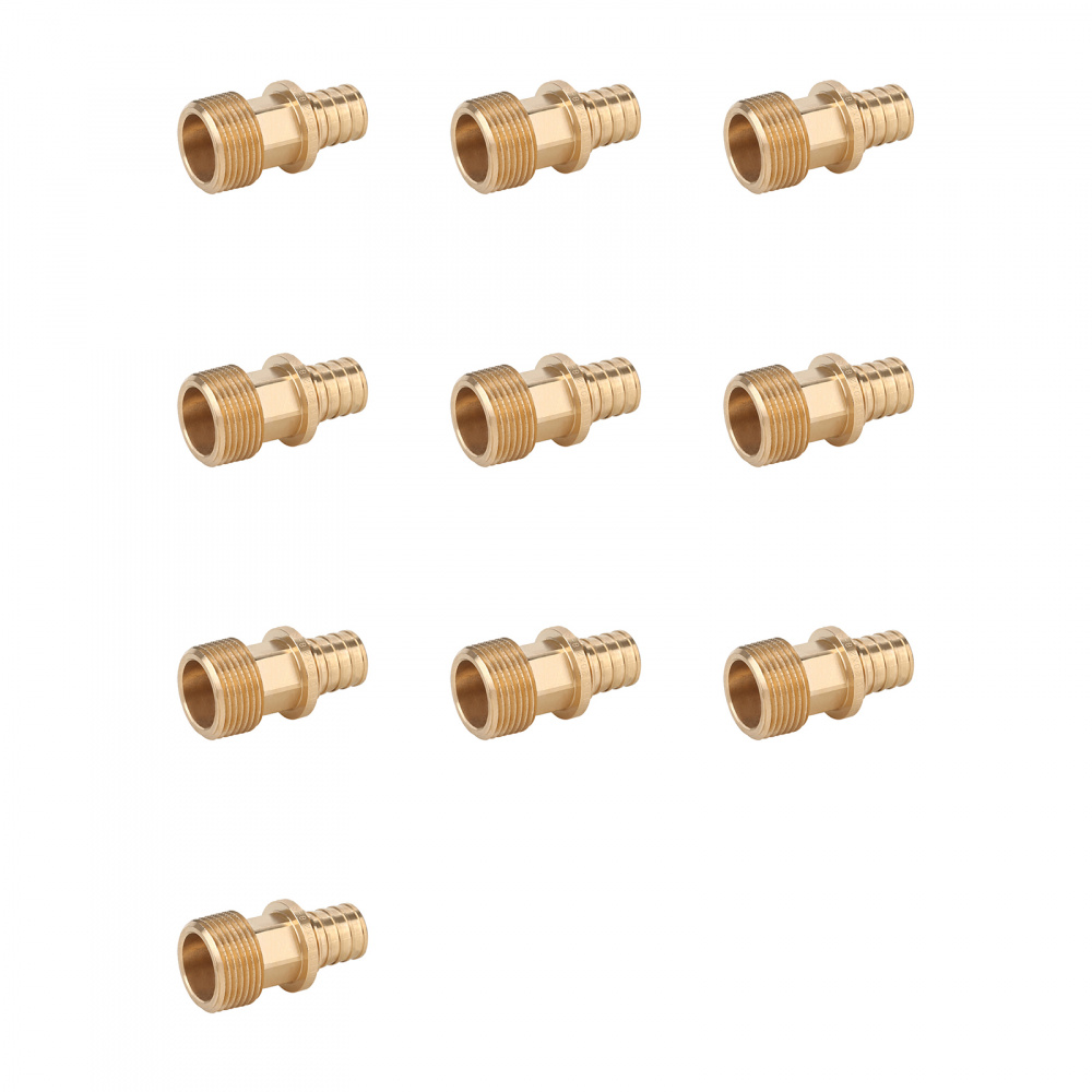 Товар Переходник с наружной резьбой бронзовый Gappo G2307.2004 20-R1/2" уп. 10 шт. - продан