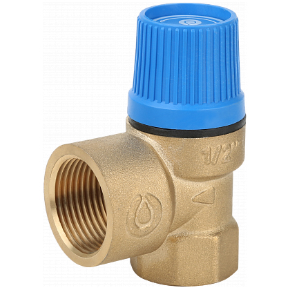 Клапан предохранительный ВР-ВР Gappo G1456.1 1/2"x3/4"x6 бар - gappo-rus.ru