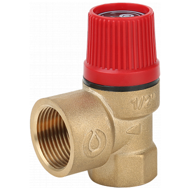 Клапан предохранительный ВР-ВР Gappo G1455.3 1/2"x3/4"x3 бара - gappo-rus.ru