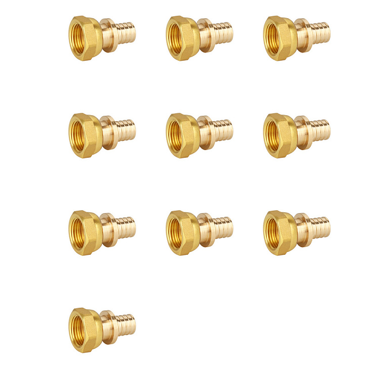 Переходник с накидной гайкой латунный Gappo G1309.2505 25-G3/4" уп. 10 шт. - gappo-rus.ru