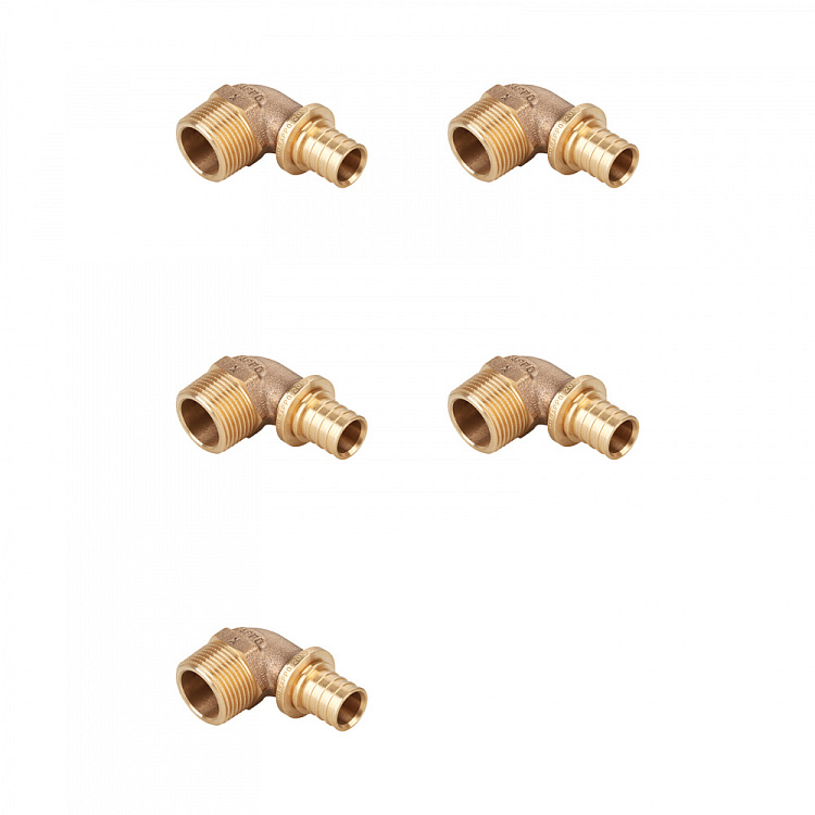 Угольник-переходник с наружной резьбой бронзовый Gappo G2310.3205 32-R3/4" уп. 5 шт. - gappo-rus.ru