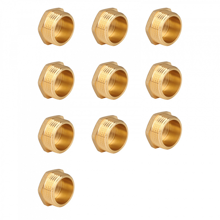 Заглушка НР, латунная Gappo G1217.05 3/4" уп. 10 шт. - gappo-rus.ru