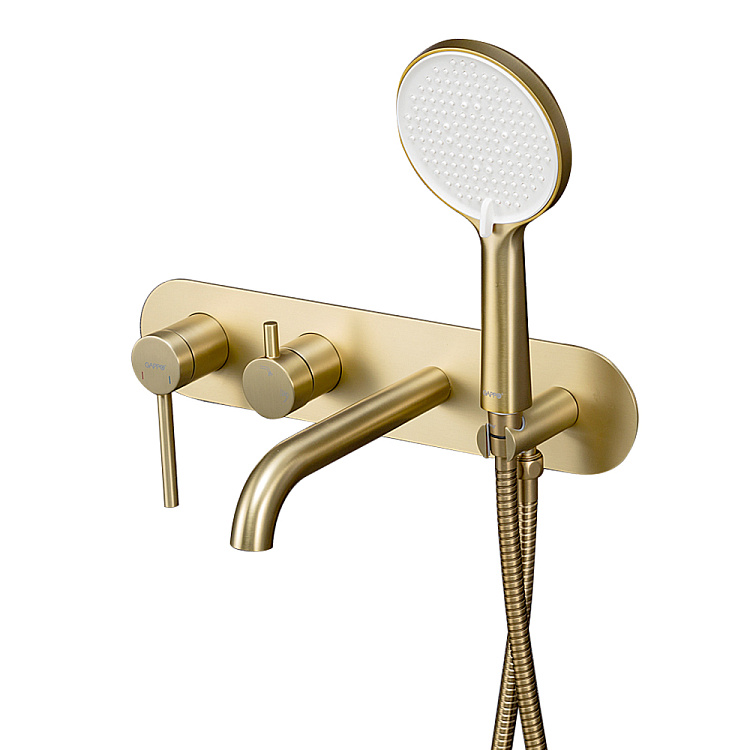 Встраиваемый смеситель для ванны Gappo G3306-3 - gappo-rus.ru