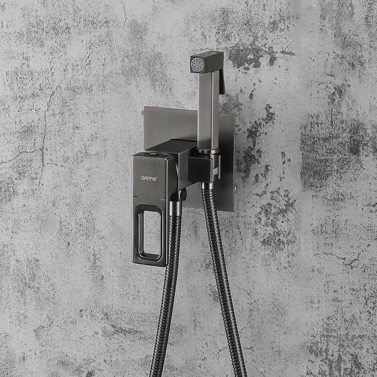 Смеситель с гигиеническим душем Gappo G7217-9 - gappo-rus.ru