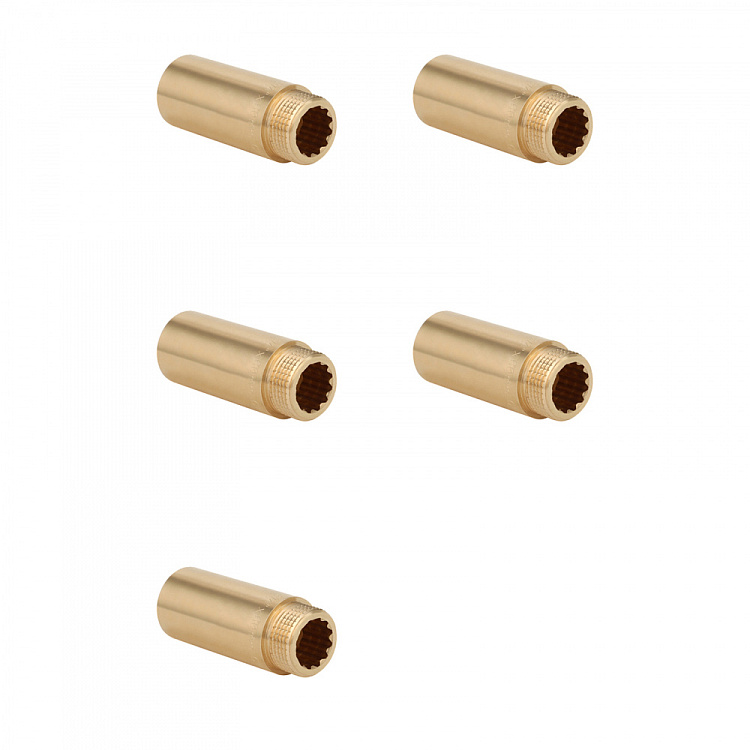 Удлинитель ВР-НР, латунный Gappo G1221.06030 1"х30 мм уп. 5 шт. - gappo-rus.ru