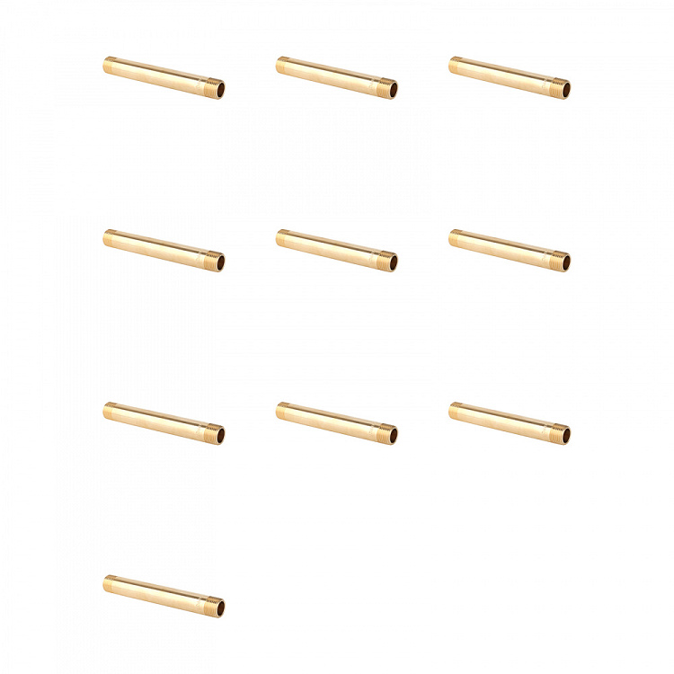 Удлинительный бочонок НР-НР, латунный Gappo G1222.04050 1/2"х50 мм уп. 10 шт. - gappo-rus.ru