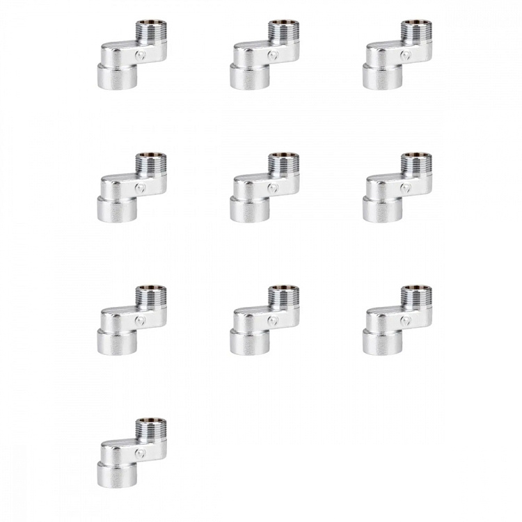 Эксцентрик НР-НР, никелированный Gappo G2292.10 1/2"x3/4"x10 уп. 10 шт. - gappo-rus.ru