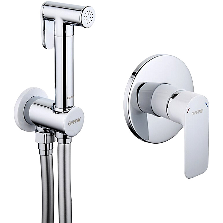 Смеситель с гигиеническим душем Gappo G7248 - gappo-rus.ru