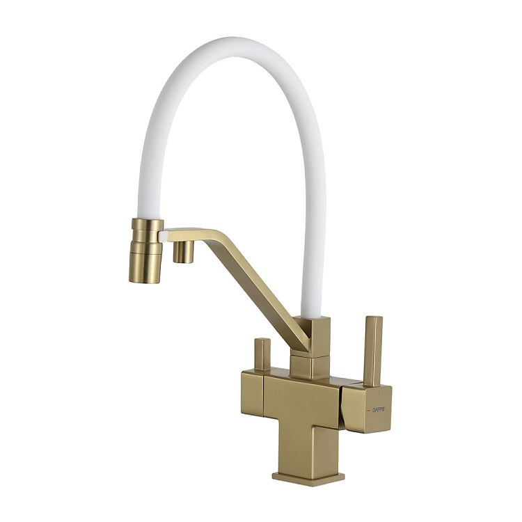 Смеситель для кухни с гибким изливом Gappo G4395-63 - gappo-rus.ru