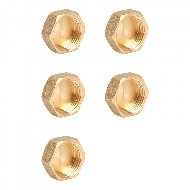 Заглушка ВР, латунная Gappo G1218.08 11/2" уп. 5 шт. - gappo-rus.ru