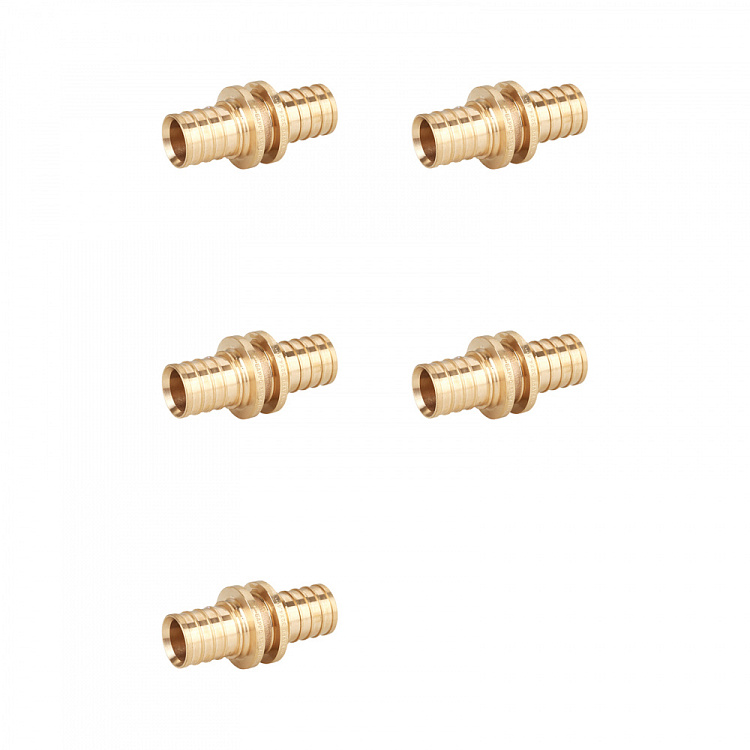 Муфта соединительная равнопроходная бронзовая Gappo G2302.3232 32 уп. 5 шт. - gappo-rus.ru