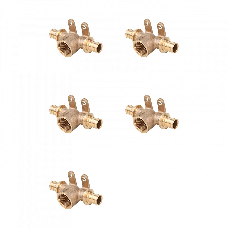 Тройник-переходник с врутренней резьбой бронзовый Gappo G2306.2505 25-Rp3/4"-25 уп. 5 шт. - gappo-rus.ru