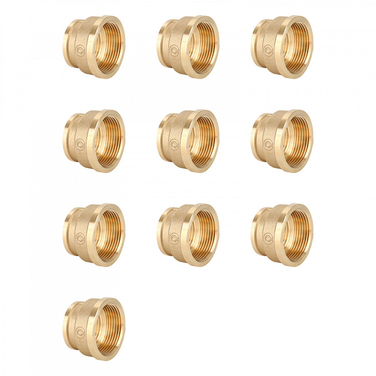 Муфта переходная ВР-ВР, латунная Gappo G1202.0605 1"х3/4" уп. 10 шт. - gappo-rus.ru