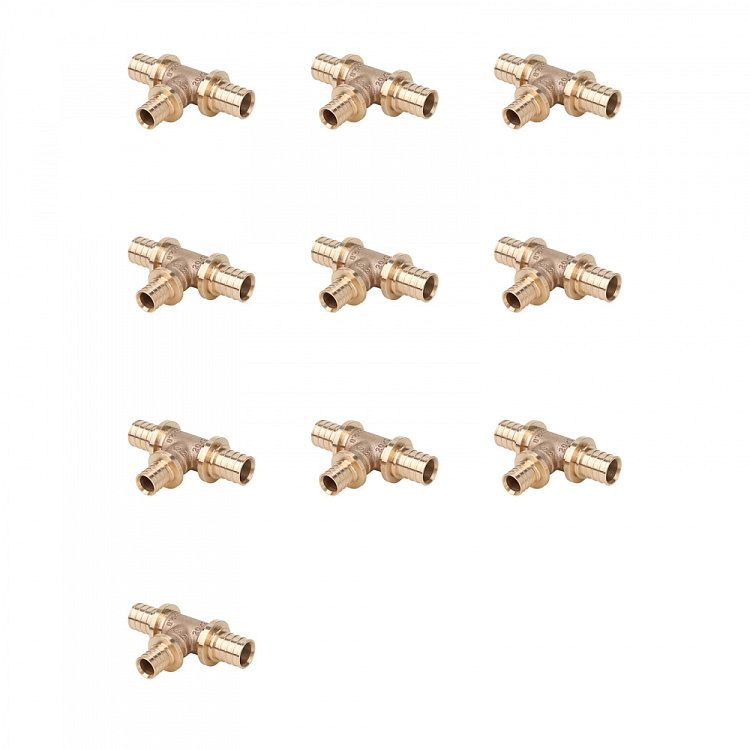 Тройник переходной бронзовый Gappo G2305.2016 20х16х20 уп. 10 шт. - gappo-rus.ru