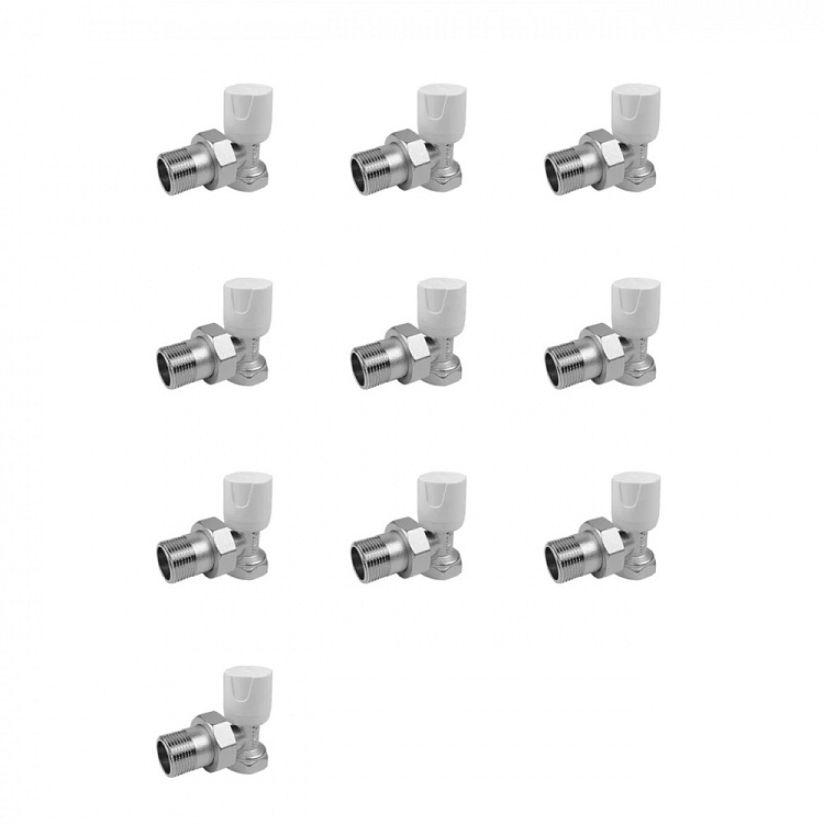 Клапан ручной регулировки угловой ВР-НР, радиаторный Gappo G265.04 1/2" уп. 10 шт. - gappo-rus.ru