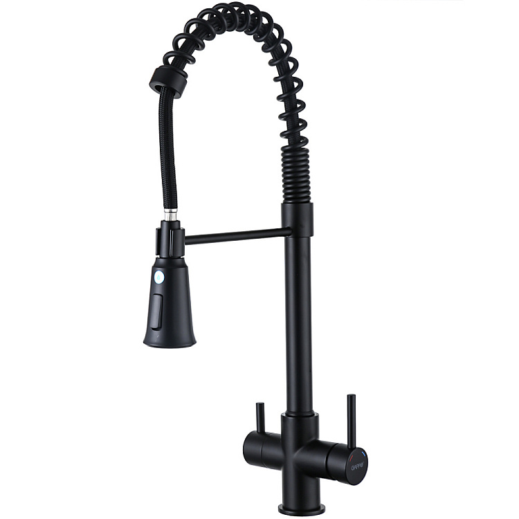 Смеситель для кухни с гибким изливом Gappo G4398-66 - gappo-rus.ru