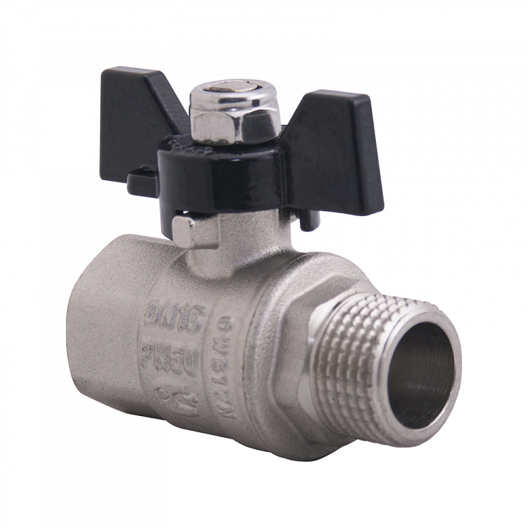 Кран шаровой полнопроходной ВР-НР Gappo G225.04 1/2"x1/2" - gappo-rus.ru