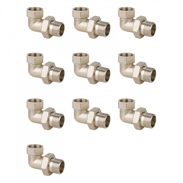 Американка угловая ВР-НР, никелированная Gappo G2224.05 3/4" уп. 5 шт. - gappo-rus.ru