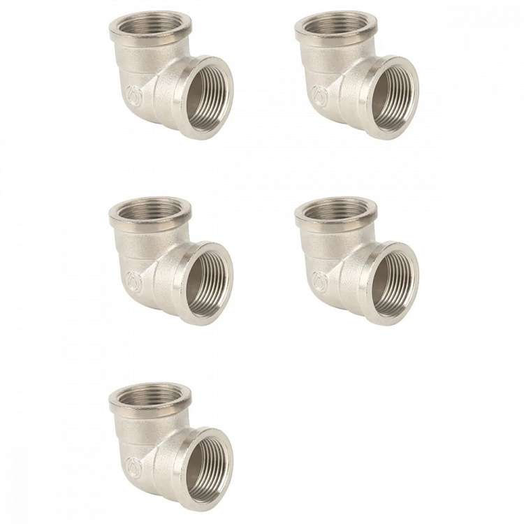 Угольник 90 ВР-ВР, никелированный Gappo G2206.06 1" уп. 5 шт. - gappo-rus.ru