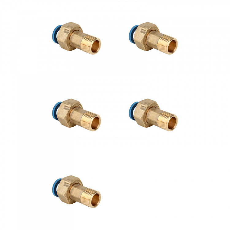 Американка с накидной гайкой НР-ВР, латунная Gappo G1229.05 3/4" уп. 5 шт. - gappo-rus.ru