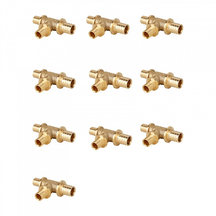 Тройник переходной латунный Gappo G1305.1620 20х16х16 уп. 10 шт. - gappo-rus.ru