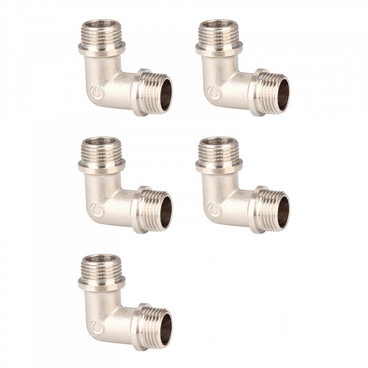 Угольник 90 НР-НР, никелированный Gappo G2208.06 1" уп. 5 шт. - gappo-rus.ru