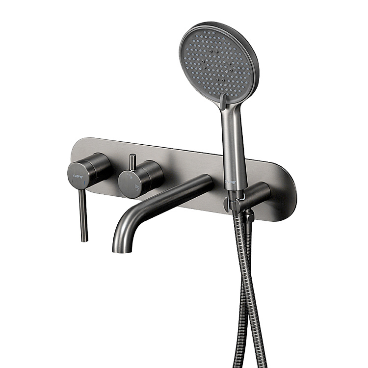 Встраиваемый смеситель для ванны Gappo G3306-9 - gappo-rus.ru
