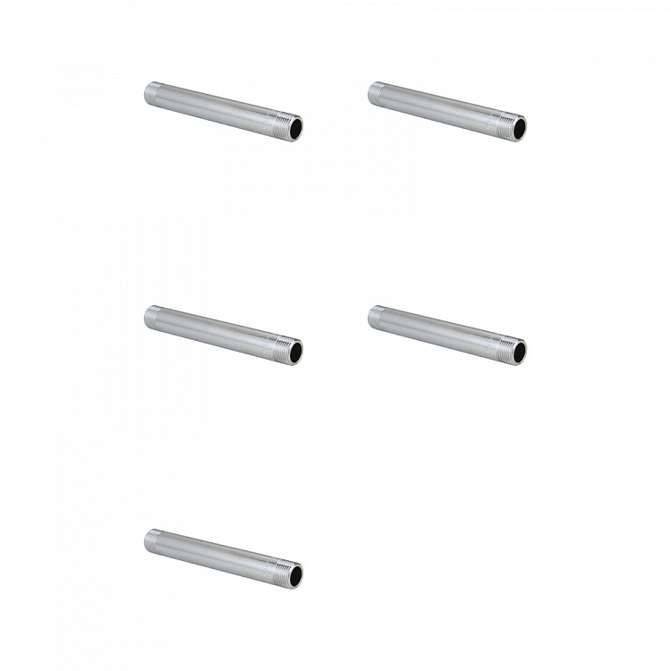 Удлинительный бочонок НР-НР, хромированный Gappo G2222.06100 1"х100 мм уп. 5 шт. - gappo-rus.ru