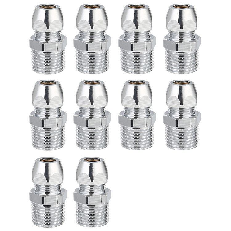 Концевик прямой Цанга-НР Gappo G1103 Ф10х1/2" уп. 10 шт. - gappo-rus.ru