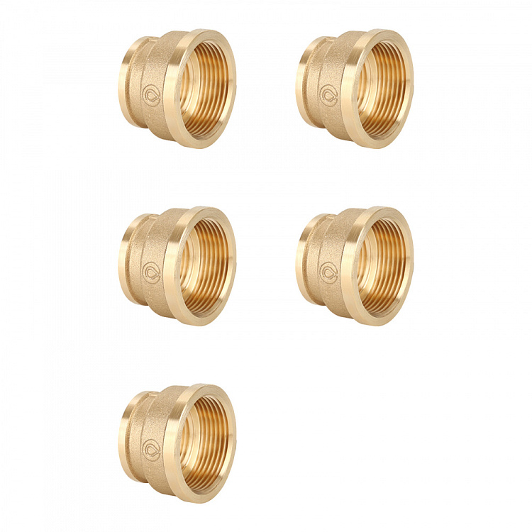 Муфта переходная ВР-ВР, латунная Gappo G1202.0706 11/4"х1" уп. 5 шт. - gappo-rus.ru