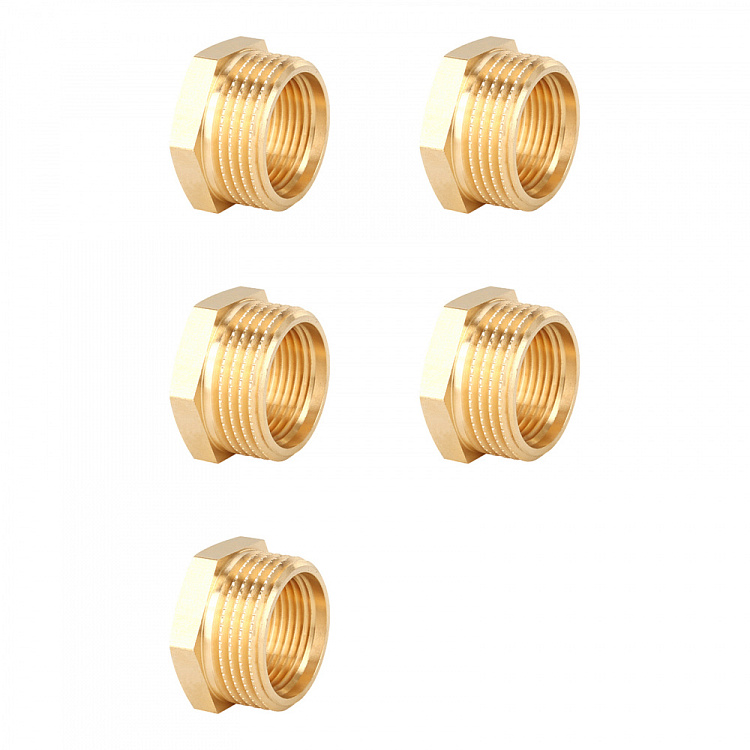 Футорка НР-ВР, латунная Gappo G1219.0705 11/4"х3/4" уп. 5 шт. - gappo-rus.ru