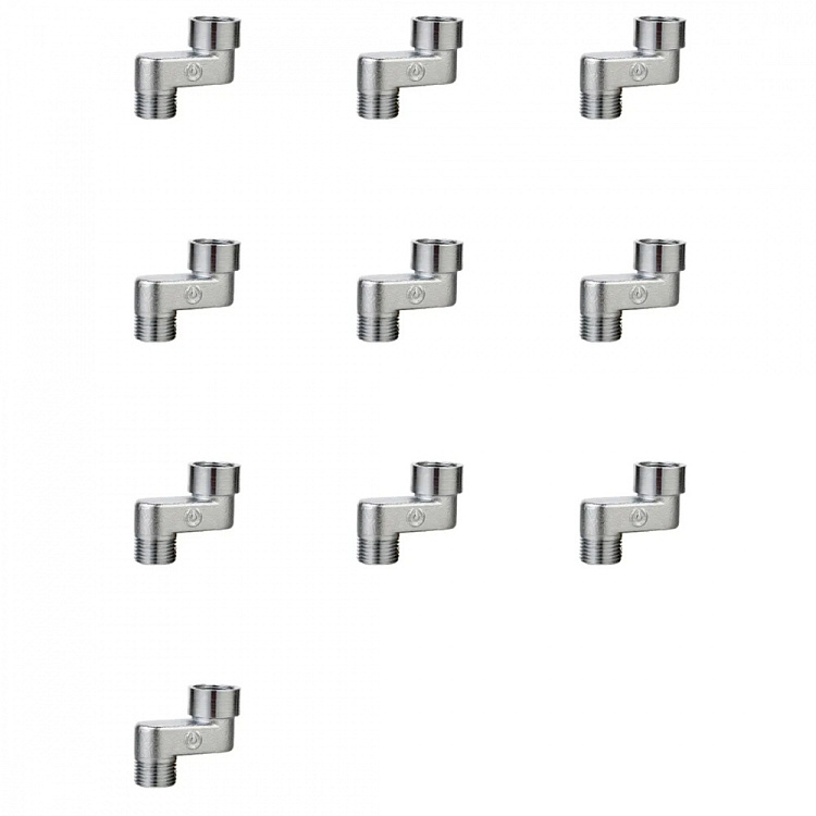 Эксцентрик ВР-НР, никелированный Gappo G2290.30 1/2"x1/2"x30 уп. 10 шт. - gappo-rus.ru