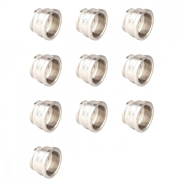 Муфта переходная ВР-ВР, никелированная Gappo G2202.0504 3/4"х1/2" уп. 10 шт. - gappo-rus.ru