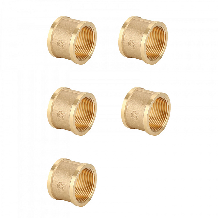 Муфта ВР-ВР, латунная Gappo G1201.08 11/2" уп. 5 шт. - gappo-rus.ru