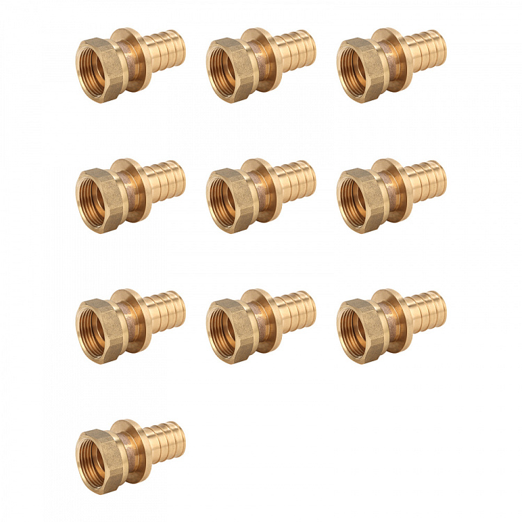 Переходник с накидной гайкой бронзовый Gappo G2309.2505 25-G3/4" уп. 10 шт. - gappo-rus.ru