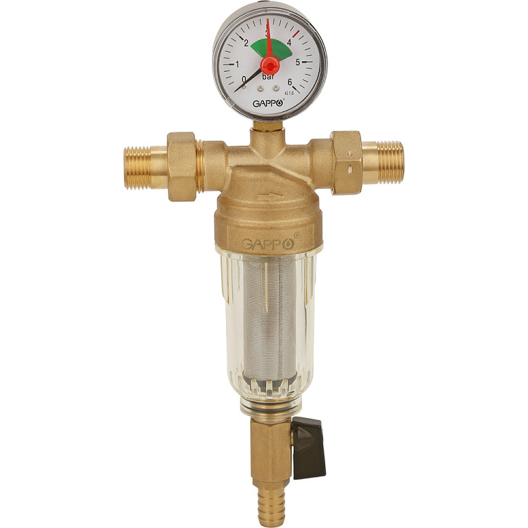 Фильтр промывной для холодной воды Gappo G1410.06 - gappo-rus.ru