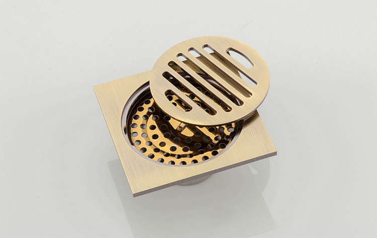 Душевой трап (сухой затвор) Gappo G81001-4 - gappo-rus.ru